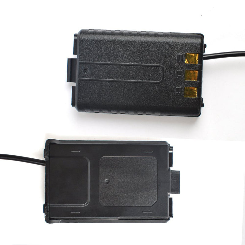 [Australia - AusPower] - Battery Eliminator Car Charger for Baofeng Transceiver Ham Radio UV-5R UV-5R+ UV-5RA UV-5RA+ UV-5RB UV-5RC UV-5RD UV-5RE UV-5RE Plus Walkie Talkie 