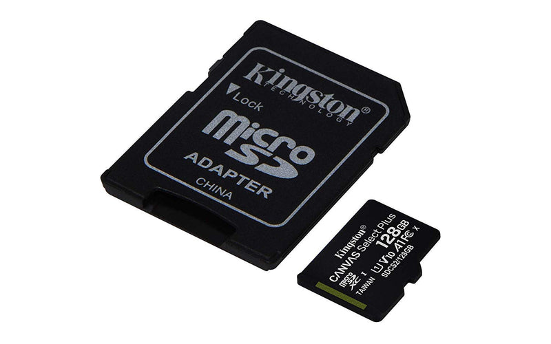 [Australia - AusPower] - Kingston 128GB microSDXC Canvas Select Plus Class 10 Flash Memory Card SDCS2 Memory 