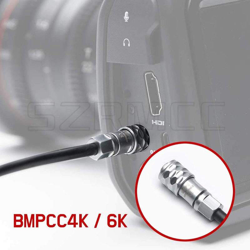 [Australia - AusPower] - SZRMCC USB Type-C to Weipu SF610 2 Pin PD Trigger Power Cable for BMPCC Blackmagic Pocket Cinema Camera 4K 6k 