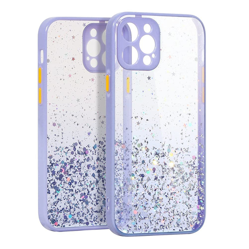 [Australia - AusPower] - Yoedge Shiny Case for Huawei P30 Lite / P30 lite New Edition/nova 4e, Glitter Bumper Protective Cover, Sparkle Bling Clear Phone Case Compatible with Huawei P30 lite New Edition 6.15 inch,Purple Purple for Huawei P30 Lite / Lite New Edition / nova 4e 