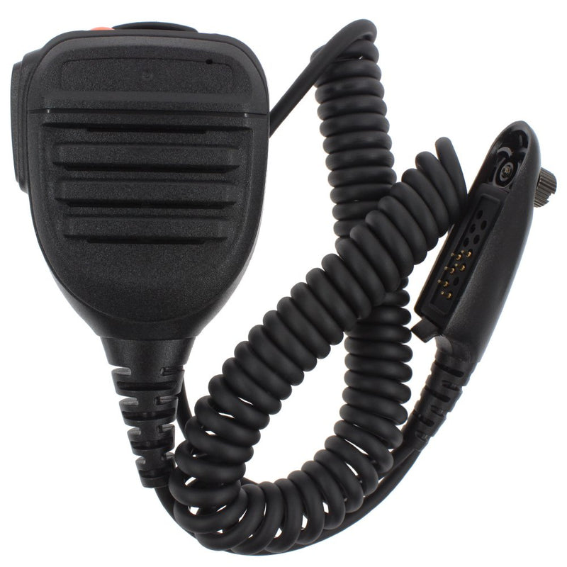 [Australia - AusPower] - RUKEY Remote Shoulder Waterproof Handheld Speaker Mic Microphone with Emergency Button for Two Way Radio Motorola GP140 GP240 GP280 GP328 GP330 GP340 
