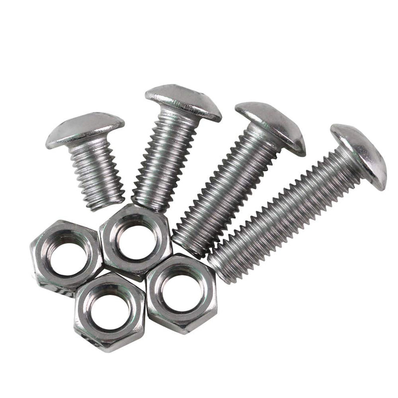 [Australia - AusPower] - SZHKM 500pcs M3 Nuts and Bolts Assortment Stainless Steel Machine Screws Metric M3 Screws and Nuts Set Hex M3 Bolt Kit with Wrench 