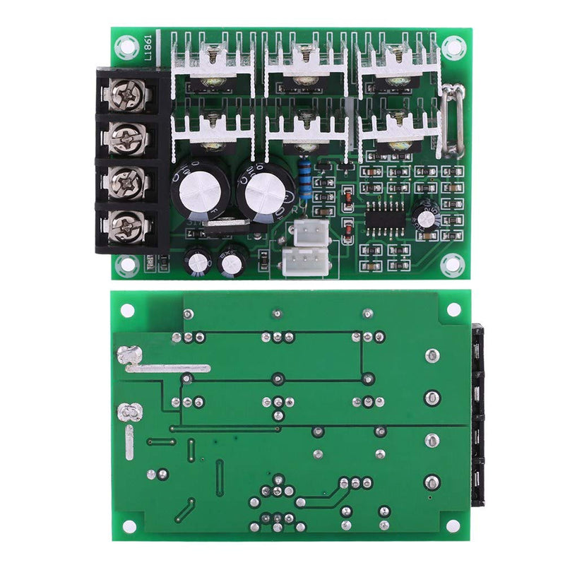 [Australia - AusPower] - DC Motor Speed Controller 12V 36V 48V Slow Start Adjustable Speed Board with Overload Protector Permanent Magnet DC Brushed Motor 