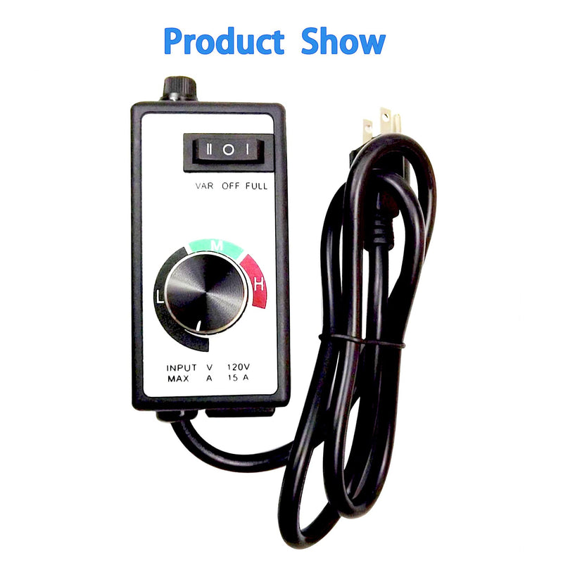 [Australia - AusPower] - For Router Fan Variable Speed Controller Electric Motor Rheostat AC 120V 