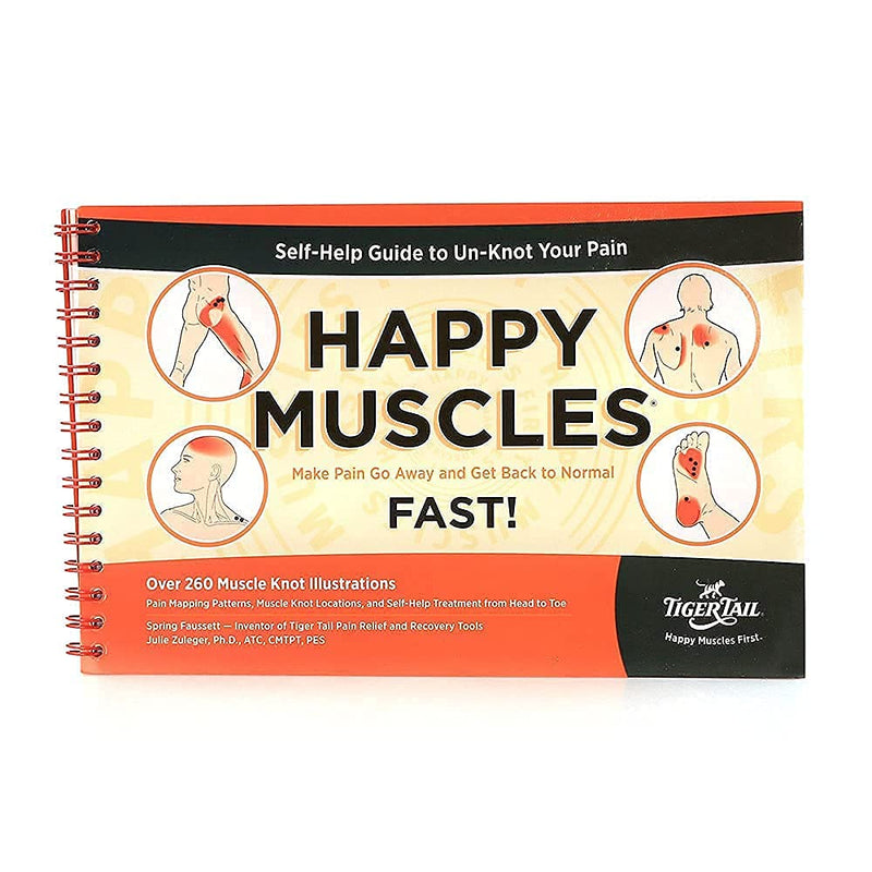 [Australia - AusPower] - Tiger Tail Bundle: Acupressure Energy Mat + Happy Muscles Book 