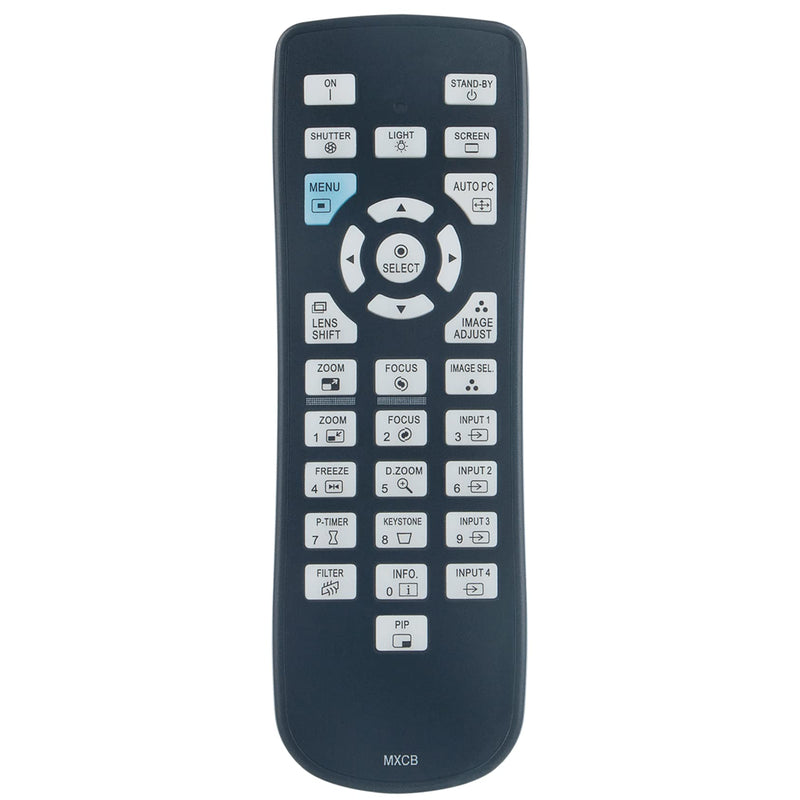 [Australia - AusPower] - MXCB Replacement Remote Control fit for Sanyo Multimedia Projector PLC-XM1500C PLC-XP100 PLC-XP100L PLC-XP200L PLC-XM100 PLC-XM150 PLC-XM100L PLC-XM150L PLC-XF47 PLC-XF47K PLC-XF4700 