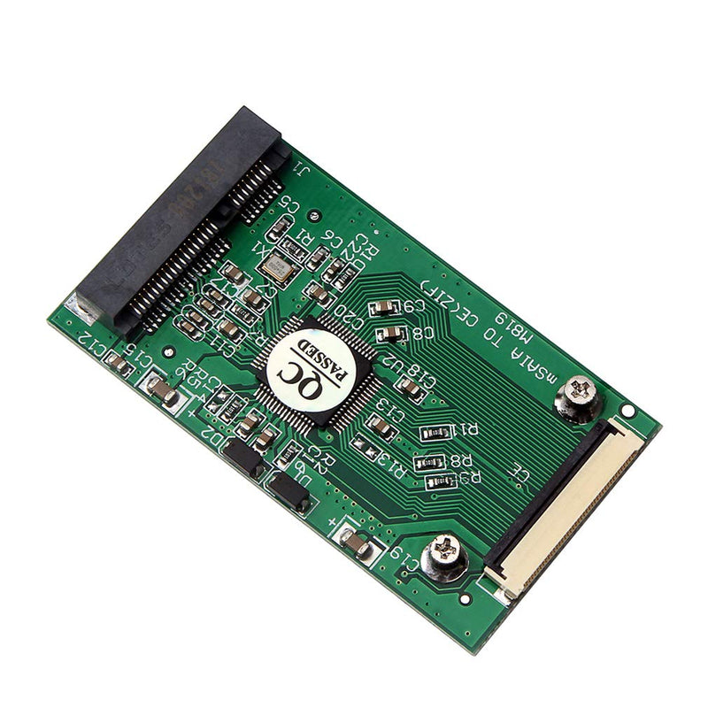 [Australia - AusPower] - HiLetgo MSATA to CE ZIF PCI-E 1.8" SSD to 40 Pin ZIF CE Converter Card SSD HDD Adapter Converter Module 