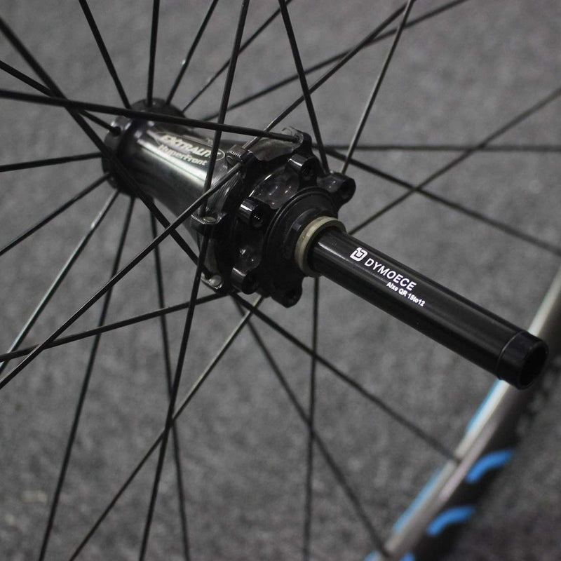 [Australia - AusPower] - Dymoece Bicycle Wheel Fork Axle 15mm Front Thru Axle to 12mm Thru Axle Fork Adapter 
