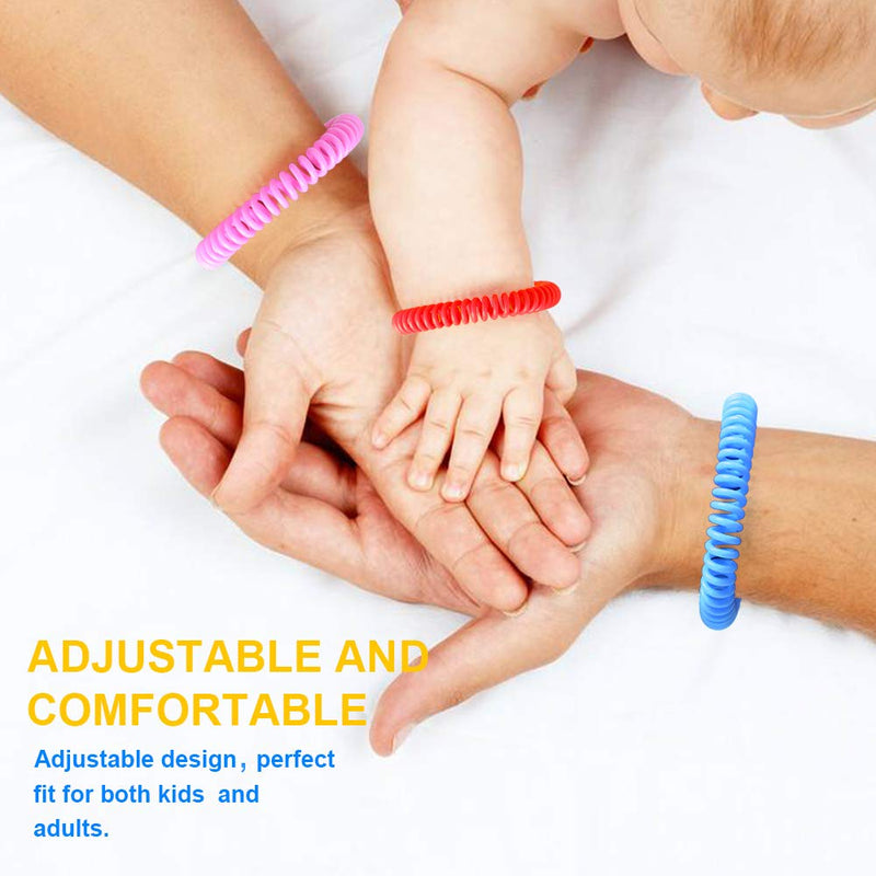 [Australia - AusPower] - BuggyBands Mosquito Bracelets, 24 Pack Individually Wrapped, DEET Free, Natural and Waterproof Band 