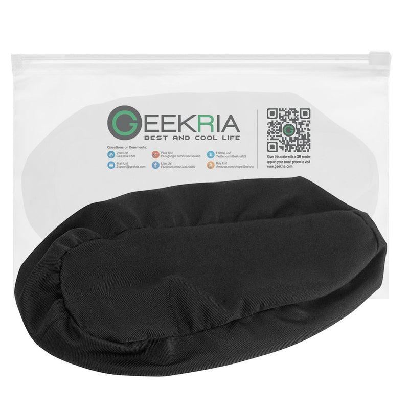 [Australia - AusPower] - Geekria Stretchable VR Headset Lens Cover, Compatible with HTC Vive VR And Many Other Virtual Reality Headset 