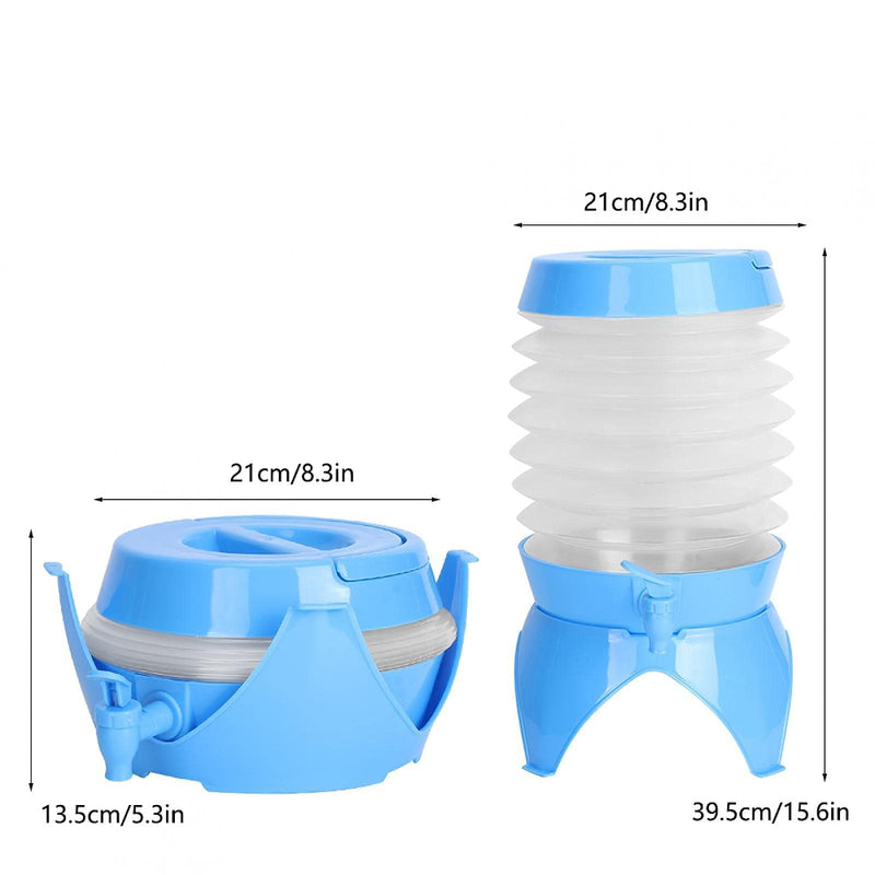 [Australia - AusPower] - Fippkargo 2 Gallon (7.5L) Drink Dispenser, Juice Beverage Dispenser with Spigot for Outdoor Party (Blue) 