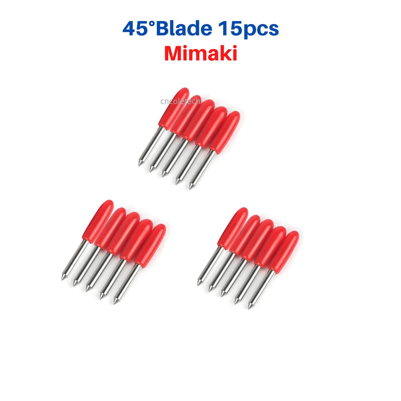 [Australia - AusPower] - 15x Replacement Blades for mimaki Cutter Plotter Cole 15x45 15 Blades:15x45 