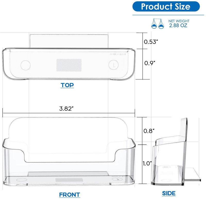 [Australia - AusPower] - MaxGear Clear Business Card Holder Sign Holder 