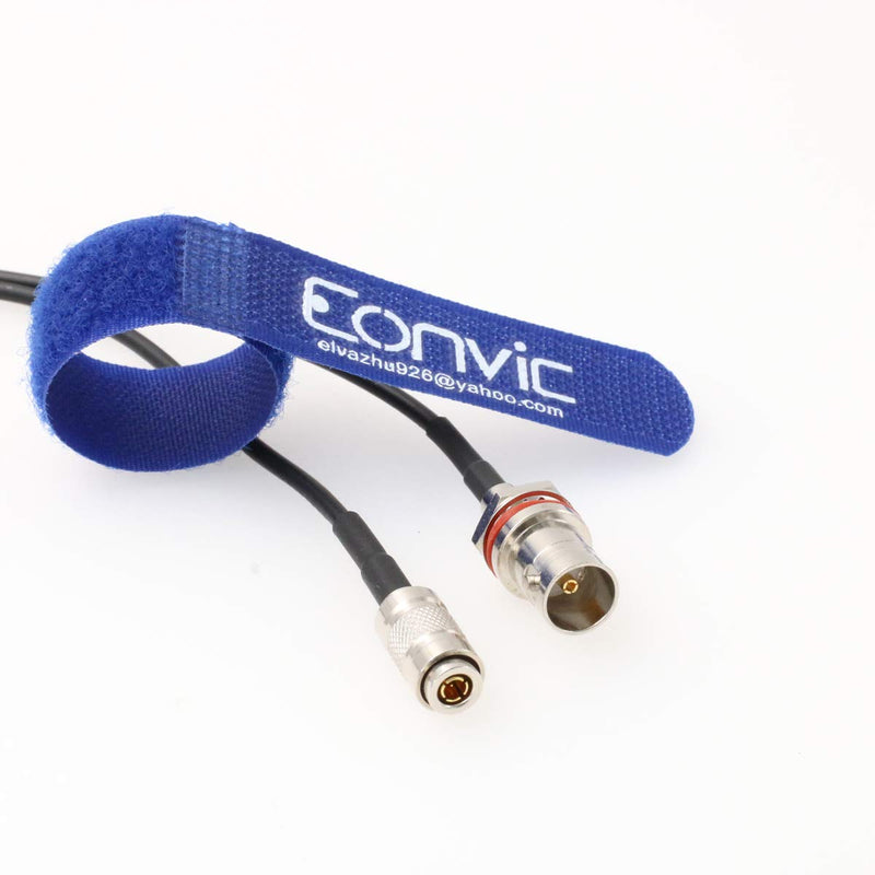 [Australia - AusPower] - Eonvic DIN 1.0/2.3 Straight to BNC Female RG174 75ohm HD SDI Cable for Blackmagic straight DIN-female BNC 24 inch/60cm 