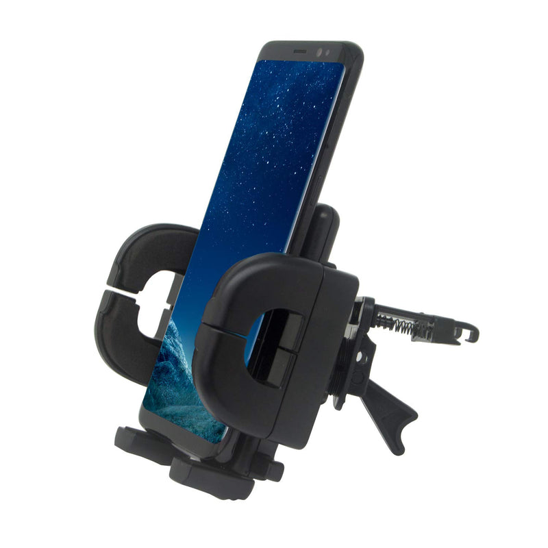 [Australia - AusPower] - Bracketron PHV-202-BL Grip-iT GPS and Mobile Device Holder (Black) Vent Mount 202 