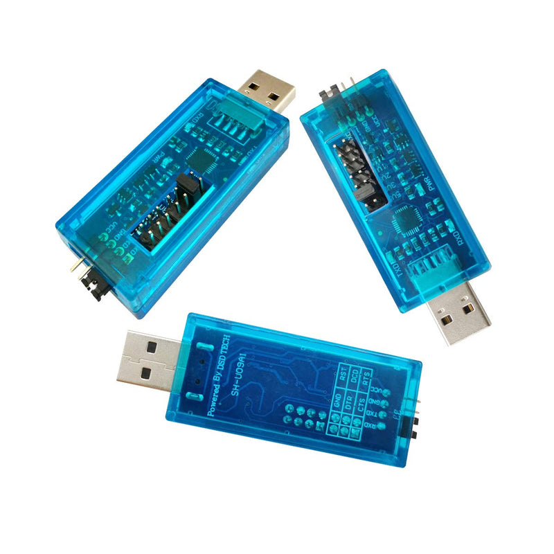 [Australia - AusPower] - DSD TECH SH-U09A1 USB to TTL Adapter Support 1.8V 2.5V 3.3V 5V Logic Level 