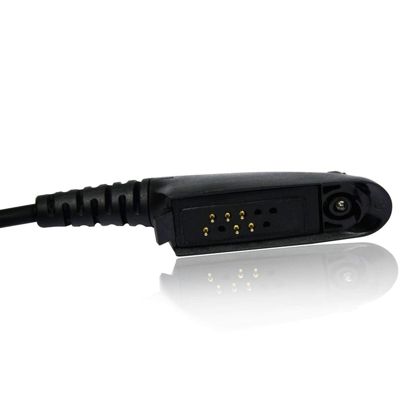 [Australia - AusPower] - GoodQbuy 3' 2-Wire Coil Earbud Audio Mic Surveillance Kit is Compatible with Multi-PIN Motorola Radio GP328 GP340 GP360 HT750 HT1250 MTX8250 MTX8250L MTX9250 PRO860 