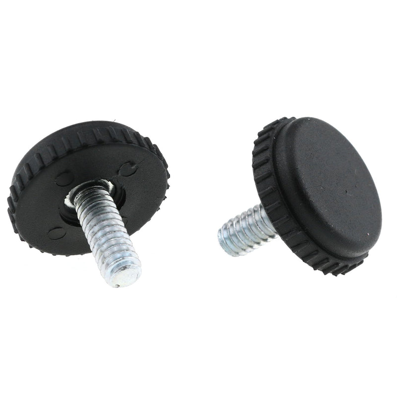 [Australia - AusPower] - MEETOOT 12PCS Screw in Threaded Furniture Leveler Furniture Leveling Feet 1/4-20 Furniture Adjustable Non Slip Feet for Furniture Table Chair Cabinet and Bathroom Cabinet 