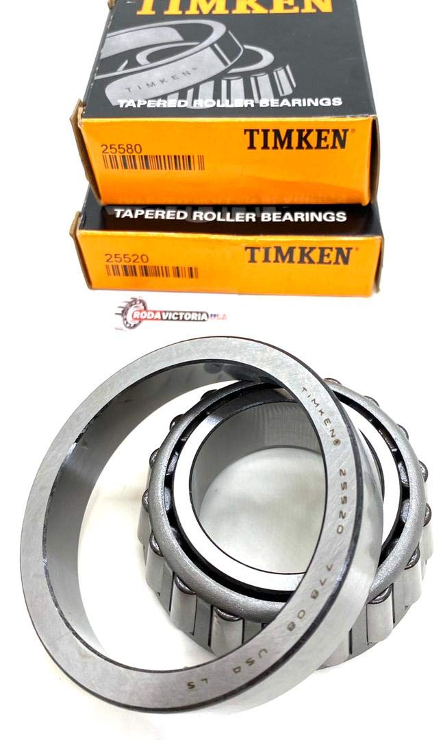 [Australia - AusPower] - TIMKEN 25580/25520 1-3/4" Tapered Roller Bearing Set A52 Same Day Shipping!!! 