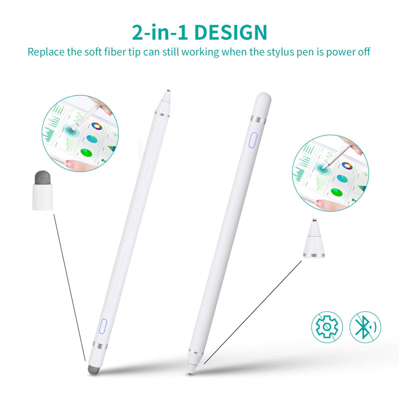 [Australia - AusPower] - Stylus Pens for Touch Screens,Ctumg Fine Point Stylist Pen Pencil Compatible with iPhone iPad Pro Air Mini and Other Tablets 