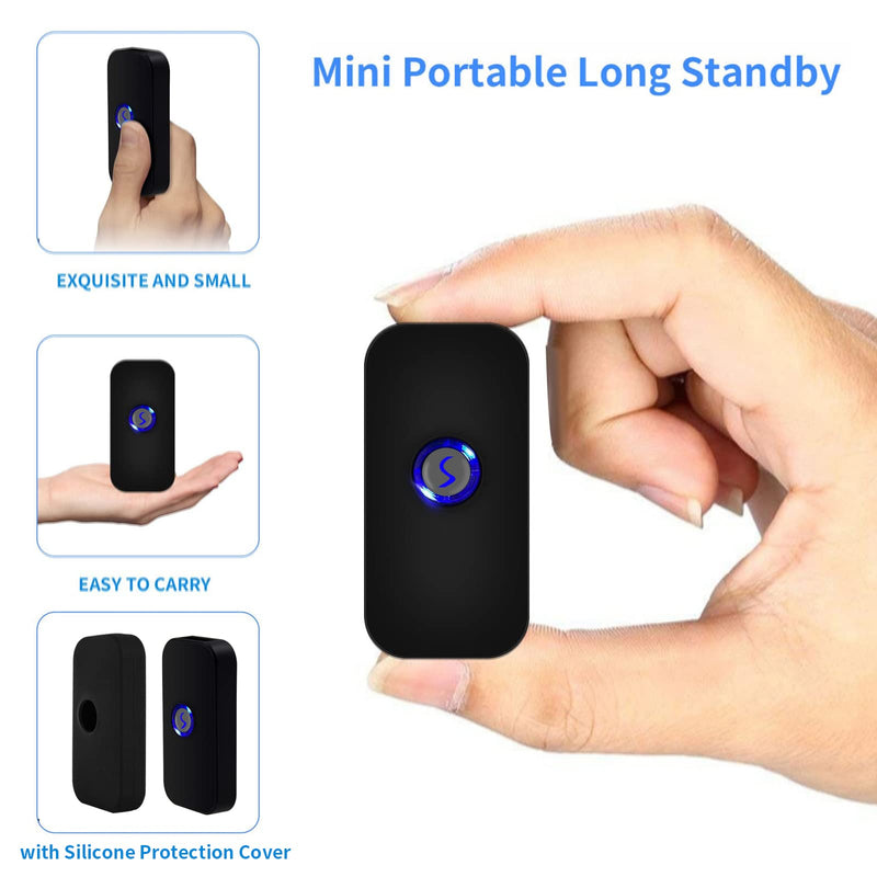 [Australia - AusPower] - Alacrity Bluetooth Barcode Scanner Portable 1D USB Laser Mini Bar Code Reader 3-in-1 Bluetooth & USB Wired & 2.4G Wireless Bar Code Reader Scanner Compatible Windows, Mac,Android, iOS or Phones 