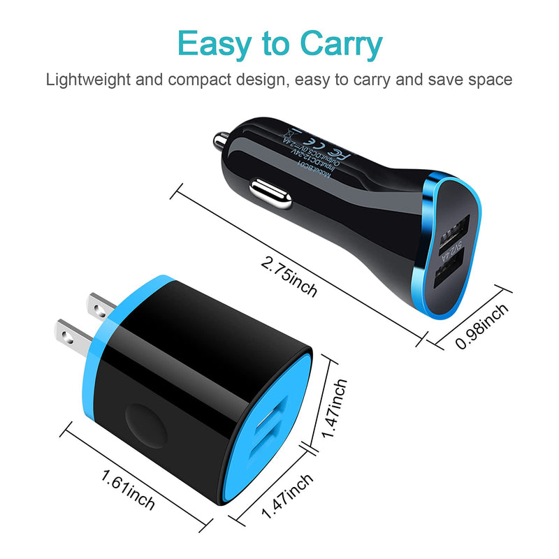 [Australia - AusPower] - Type C Car Charger, Cell Phone Plug Adapter for Samsung Galaxy S8 S21 S21Ultra S20 S10 S9 Note 21 20 9 A10e/11/12/32/42/21/50/51/71, Pixel 5 4 4a 3XL LG V60 K51 Moto Wall Charger Block+3FT USB C Cable 