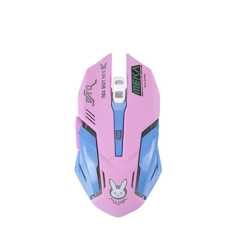 [Australia - AusPower] - OW Mouse Breathing LED Backlit Gaming Mouse Genji Reaper Wired USB Computer Mouse for PC& Mac E-Sports Gamers 