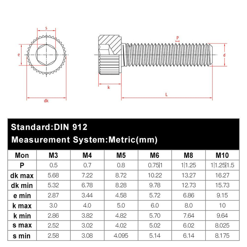 [Australia - AusPower] - M8-1.25 x 35mm Socket Head Cap Screws Bolts (M3 to M10 Available) 304 Stainless Steel 18-8, Allen Socket Hex Drive, Full Thread, Coarse Thread, Bright Finish, 20 PCS M8 x 35mm (20 pcs) 