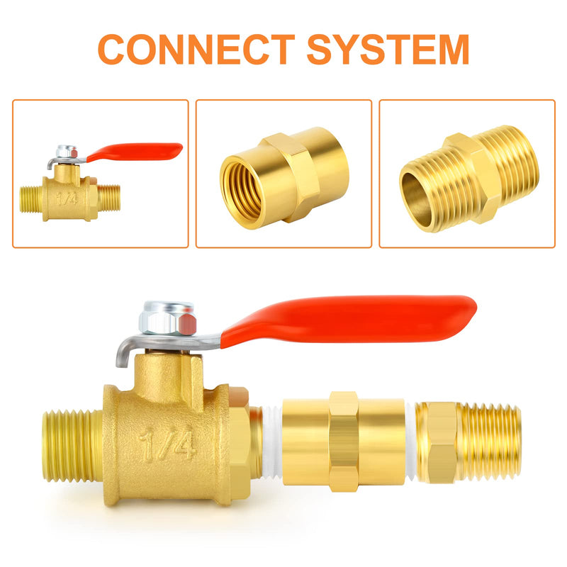 [Australia - AusPower] - GASHER 12PCS Metals Brass Pipe Fitting, Hex Nipple Brass Tone, 3/8" x 3/8" NPT Male Thread Pipe, 3/8 Inch x 3/8 Inch NPT Female Thread Pipe 12 