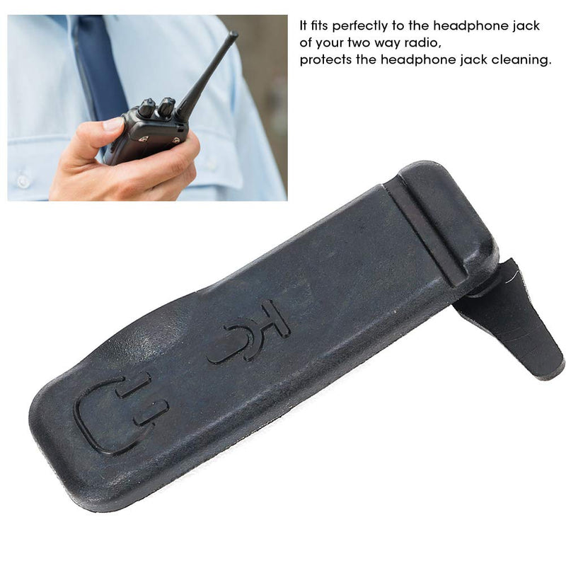 [Australia - AusPower] - PUSOKEI 10Pcs Dust Cover for Radio for Motorola, Two Way Radio Headphone Jack for CP200 CP040 CP140 CP160 CP180 GP3188 GP3688 EP450 Two Way Radio, Silicone Dustproof Cover Accessory 