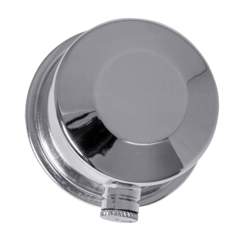 [Australia - AusPower] - Midline Valve HBW-6B18-5 Steam Air Vent #6 Heat Regulator Valve; Angle Mount; 1/8 in. NPT; Chrome Plated Steel (5 Pack) #6 Heat Angle Mount 