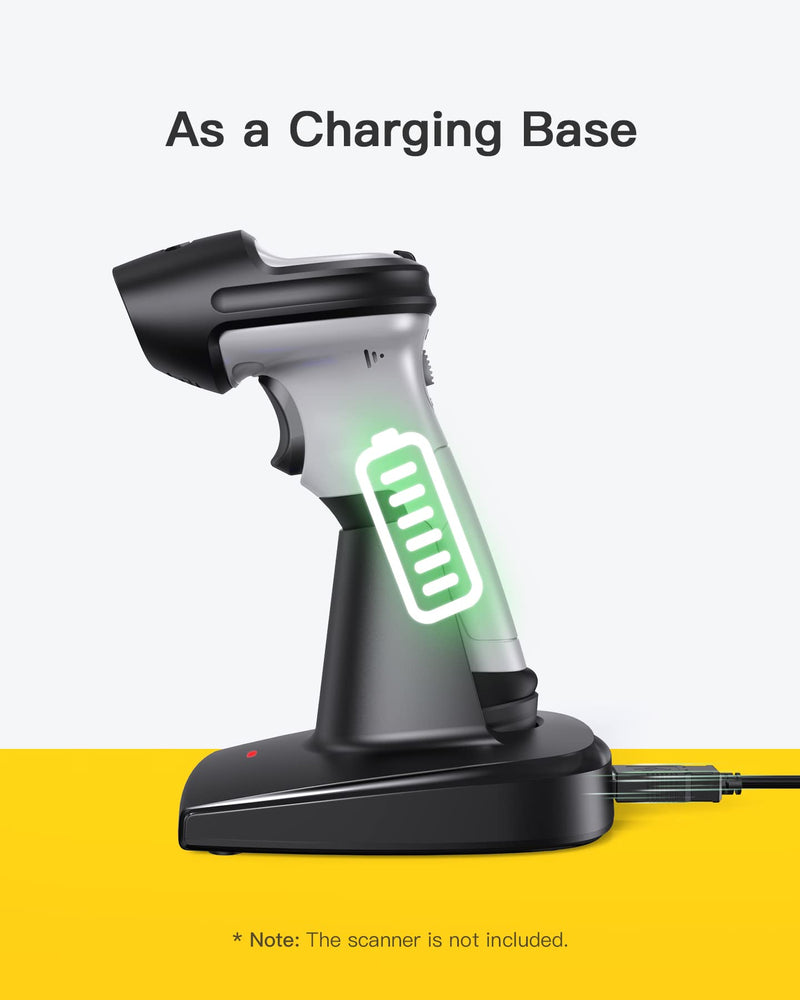 [Australia - AusPower] - Inateck Barcode Scanner Charging Base, Easy to Use, Suitable for BCST-60, BCST-70, BCST-73, P6 and P7, Scanner Not Included 