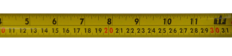 [Australia - AusPower] - Johnson Level & Tool 1828-0016 Metric/Inch Power Tape, 5m/16', Black/Yellow, 1 Tape 