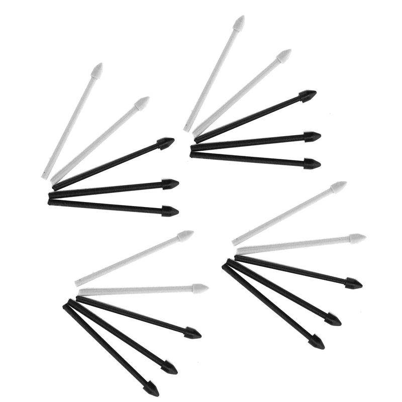 [Australia - AusPower] - eboxer-1 4 Set Replacement Stylus Pen Nibs for Samsung, Touch s Pens Tips Replacement Writing Pen Nibs Parts for Samsung Note 10/Note 10 Plus/Tab S6/T860/T865, etc (Black) black 