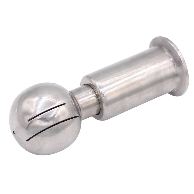 [Australia - AusPower] - DERNORD Rotary Spray Ball Clamp Type CIP Tank Cleaning Ball 360° Spray Pattern, Stainless Steel 304 (1.5" Tri Clamp Connection) 1.5" Tri Clamp Connection 