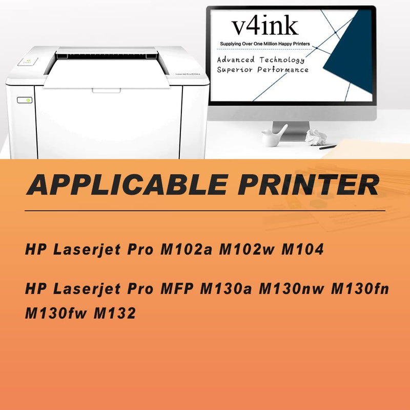 [Australia - AusPower] - V4INK 1PK Compatible 19A Drum Replacement for HP 19A CF219A Drum Unit for use in HP Pro MFP M130fw M130nw M130fn M130a M102w M102a M130 M102 Printer (NO-Toner) 