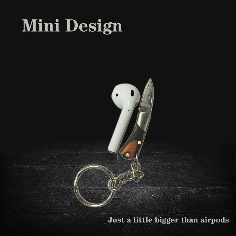 [Australia - AusPower] - mbestor, Pocket Knife, Mini Folding Knife with Keychain Outdoor Utility Rescue Tools 