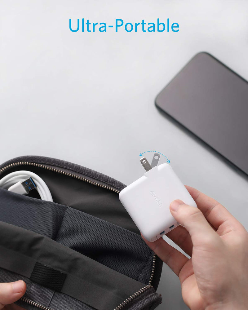 [Australia - AusPower] - USB Charger, Anker Elite Dual Port 24W Wall Charger, PowerPort 2 with PowerIQ and Foldable Plug, for iPhone 11/Xs/XS Max/XR/X/8/7/6/Plus, iPad Pro/Air 2/Mini 3/Mini 4, Samsung S4/S5, and More White 