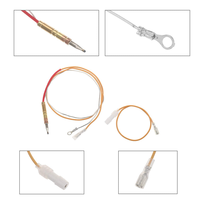 [Australia - AusPower] - Timsec Propane Tank Top Heater Thermocoupler 2304885, F237349, Fasten Type Thermocouple Safety Assembly Kit, Compatible with Mr Heater, Dura Heat, COSTWAY, Remington, ProCom and More Thermocouple 2304885 