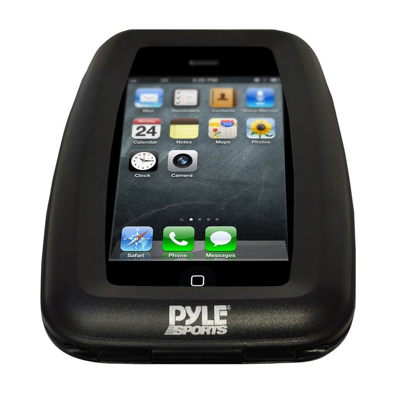 [Australia - AusPower] - Waterproof Motorcycle Phone Holder - Dashboard Cell Phone Case Mount For Car Windshield, Bicycle, Bike Handlebar, ATV w/ Suction Cup Mounting Arm, Works on iPhone, Android - Pyle PSIC55 Standard Packaging 