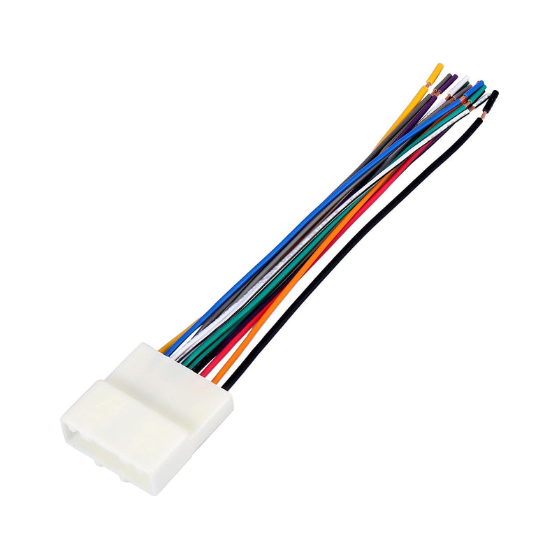 [Australia - AusPower] - X AUTOHAUX 70-7552 Car Stereo CD Player Wiring Harness Wire Radio Adapter Plug for Nissan NV2500 2012-2016 