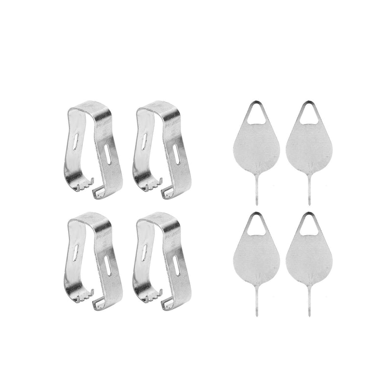 [Australia - AusPower] - eboxer-1 4 Set Replacement Stylus Pen Nibs for Samsung, Touch s Pens Tips Replacement Writing Pen Nibs Parts for Samsung Note 10/Note 10 Plus/Tab S6/T860/T865, etc (Black) black 