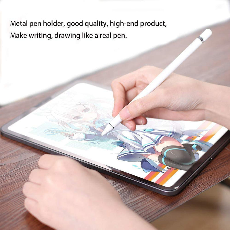 [Australia - AusPower] - Stylus Pens for Touch Screens,Digital Pen Stylus Pen for ipad iPhone Tablet,No Lag High Precision Compatible with Any Electronic Products of Android and Apple Systems (White) White 