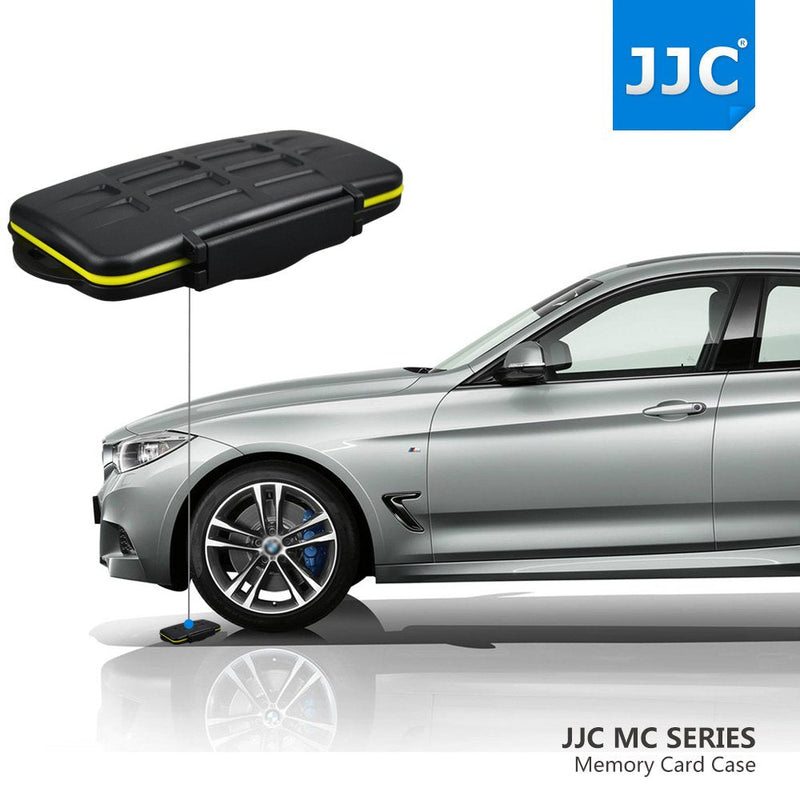 [Australia - AusPower] - JJC MC-SD12 Water Resistant Holder Storage Memory Card Case fits 12 SD Cards 