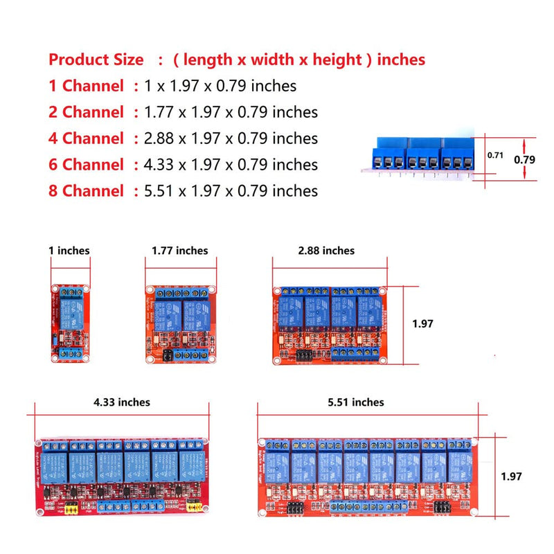 [Australia - AusPower] - WWZMDiB【1Pcs, 24V, 2 Channel, Relay Board】Relay Module 1/2/4/6/8/16 Channel 5V 12V 24V with Optocoupler Isolation Support High and Low Level Trigger 