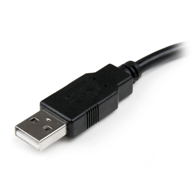 [Australia - AusPower] - 6in USB 2.0 Extension Adapter Cable A to A - M/F Black 6in 