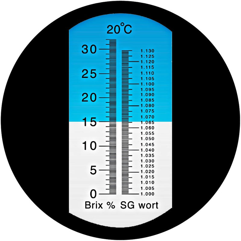 [Australia - AusPower] - Anpro Brix Refractometer with ATC, ATC Digital Handheld Refractometer for Wine Making and Beer Brewing, Dual Scale-Specific Gravity 1.000-1.130 and Brix 0-32%, Homebrew Kit 