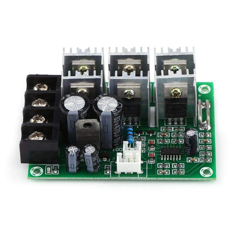 [Australia - AusPower] - DC Motor Speed Controller 12V 36V 48V Slow Start Adjustable Speed Board with Overload Protector Permanent Magnet DC Brushed Motor 