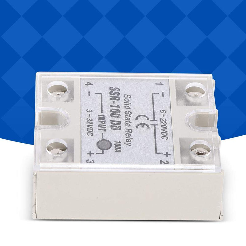 [Australia - AusPower] - SSR-100, DC-DC Solid State Relay 5-220V DC with Non-Contact Switch, SSR-100 DD 