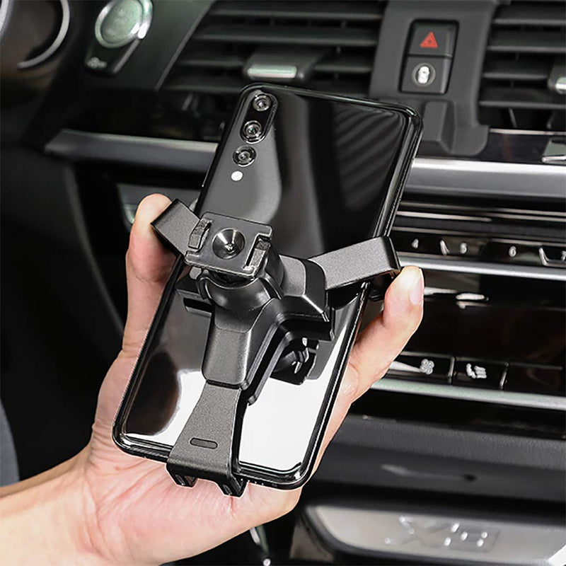 [Australia - AusPower] - Beerte Phone Holder fit for BMW 3 Series 2012-2018,4 Series 2013-2019 Adjustable Car Air Vent,360 °Rotation,Car Dashboard Cell Phone Mount fit for Any inches Mobile Phone (Carbon Fiber) Carbon Fiber 